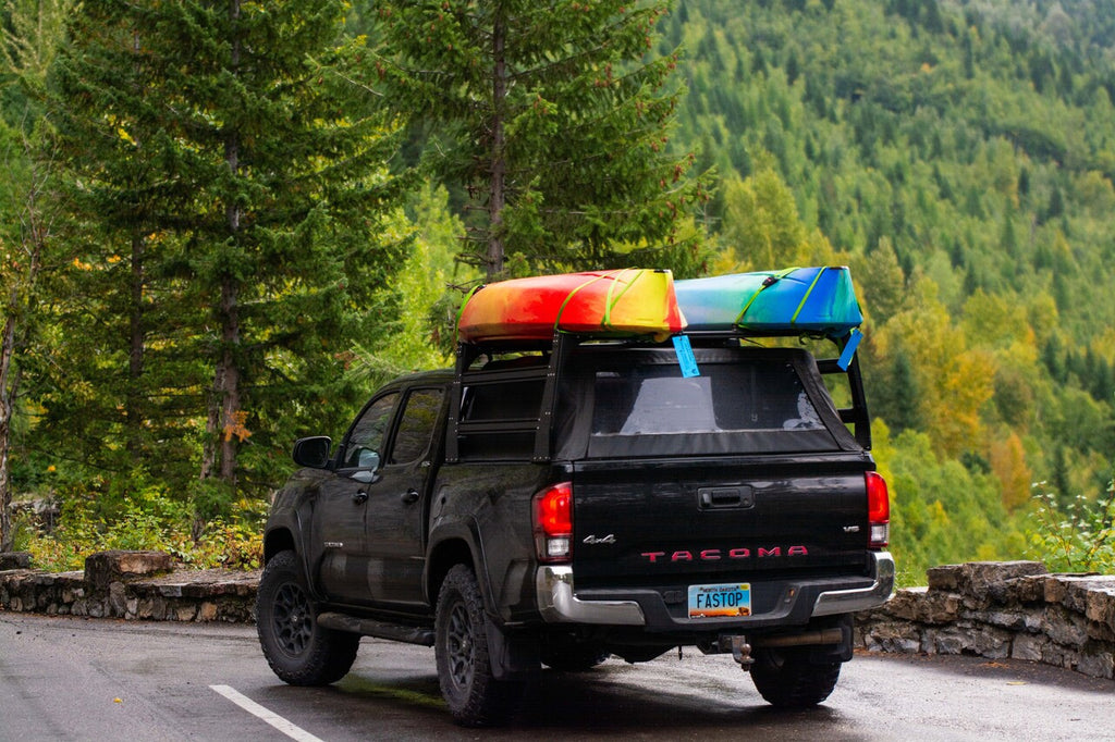 JayBar overland setup in Glacier