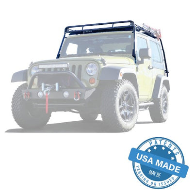 GOBI Stealth Roof Rack Jeep Wrangler JK 2Door