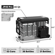 ICECO JP40 Pro 40 liter wheeled car fridge camping freezer