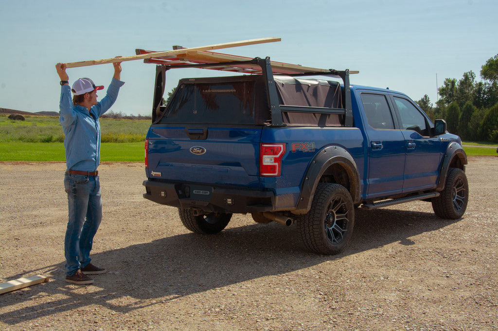 JayBar ladder setup on F-150