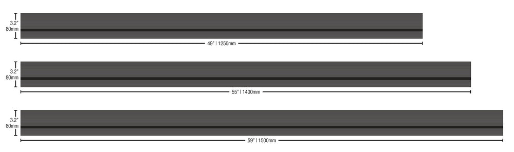 Additional K9 Rail Mount Load Bar Assemblies (1 Load Bar & 2 Feet)