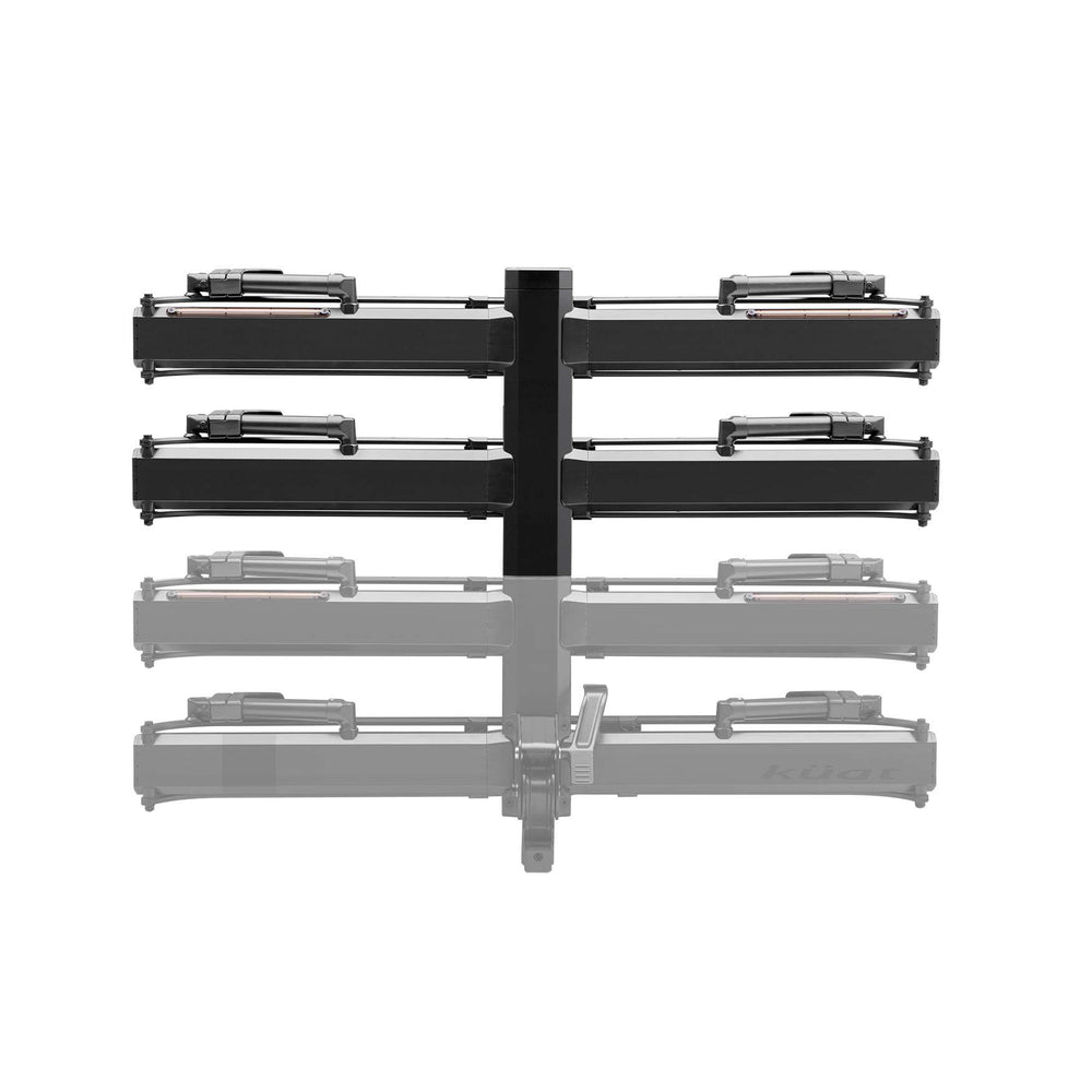 Piston Pro X Add-On For 2 bikes LED Dual Ratchet Platform Rack with Kashima
