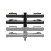 Piston Pro X Add-On For 2 bikes LED Dual Ratchet Platform Rack with Kashima