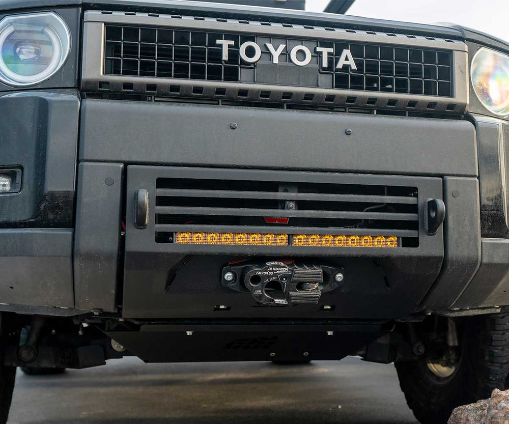CBI Covert Front Bumper Land Cruiser 250 lighting mounts