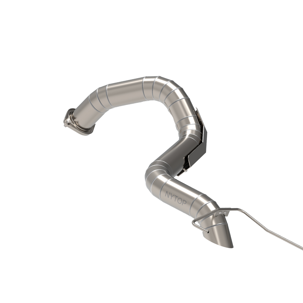 2024-Current Lexus GX550/Toyota Land Cruiser Titanium Axle Dump Exhaust