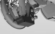 2025-Current Toyota 4Runner Rear Shock Mount Skid Plate Kit