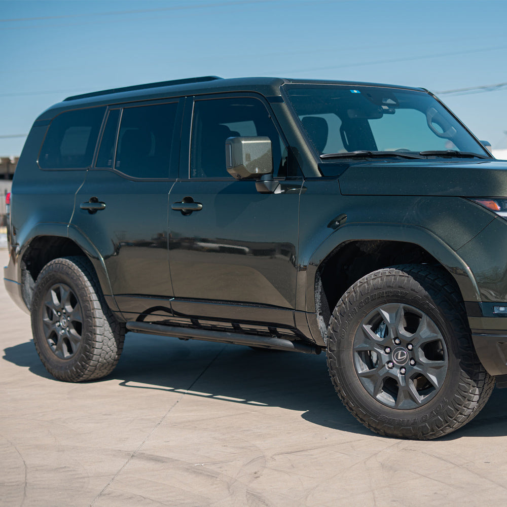 Cali Raised LED Trail Edition Rock Sliders For 2024+ Lexus GX 550