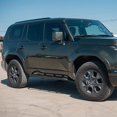 Cali Raised LED Trail Edition Rock Sliders For 2024+ Lexus GX 550