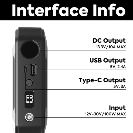 ICECO 250WH magnetic power bank for VL Series fridge freezer