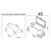 National Luna 35L Legacy Smart QC Fridge/Freezer