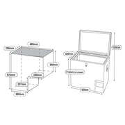 65L Legacy Smart QC Fridge/Freezer