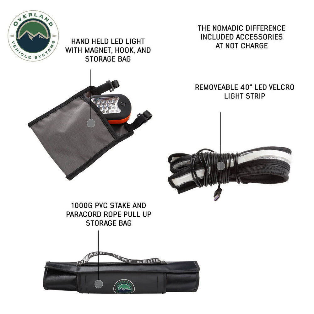 OVS Nomadic 3 Roof Top Tent Pouches And Accessories