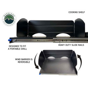 Overland Vehicle Systems Camp Cargo Box Kitchen With Slide Out Sink, Cooking Shelf and Work Station