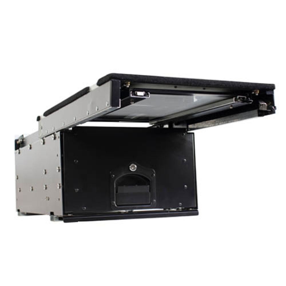 Overland Vehicle Systems Cargo Box With Slide Out Drawer & Working Station