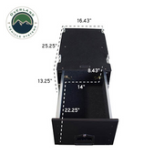 Overland Vehicle Systems Cargo Box With Slide Out Drawer & Working Station