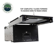 Overland Vehicle Systems Cargo Box With Slide Out Drawer & Working Station