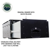 Overland Vehicle Systems Cargo Box With Slide Out Drawer & Working Station