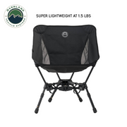 Overland Vehicle Systems Compact Camping Chair with Collapsible Aluminum Frame