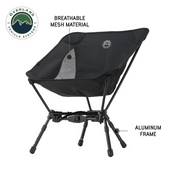 Overland Vehicle Systems Compact Camping Chair with Collapsible Aluminum Frame