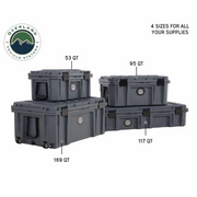 Overland Vehicle Systems
D.B.S. - Dark Grey 117 QT Dry Box With Drain and Bottle