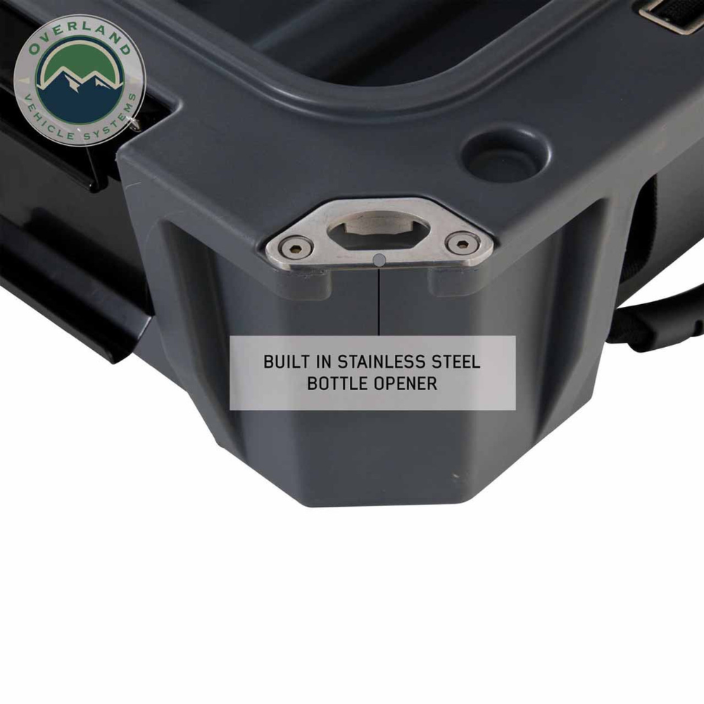 Overland Vehicle Systems
D.B.S. - Dark Grey 117 QT Dry Box With Drain and Bottle