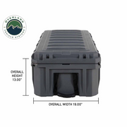 Overland Vehicle Systems
D.B.S. - Dark Grey 117 QT Dry Box With Drain and Bottle