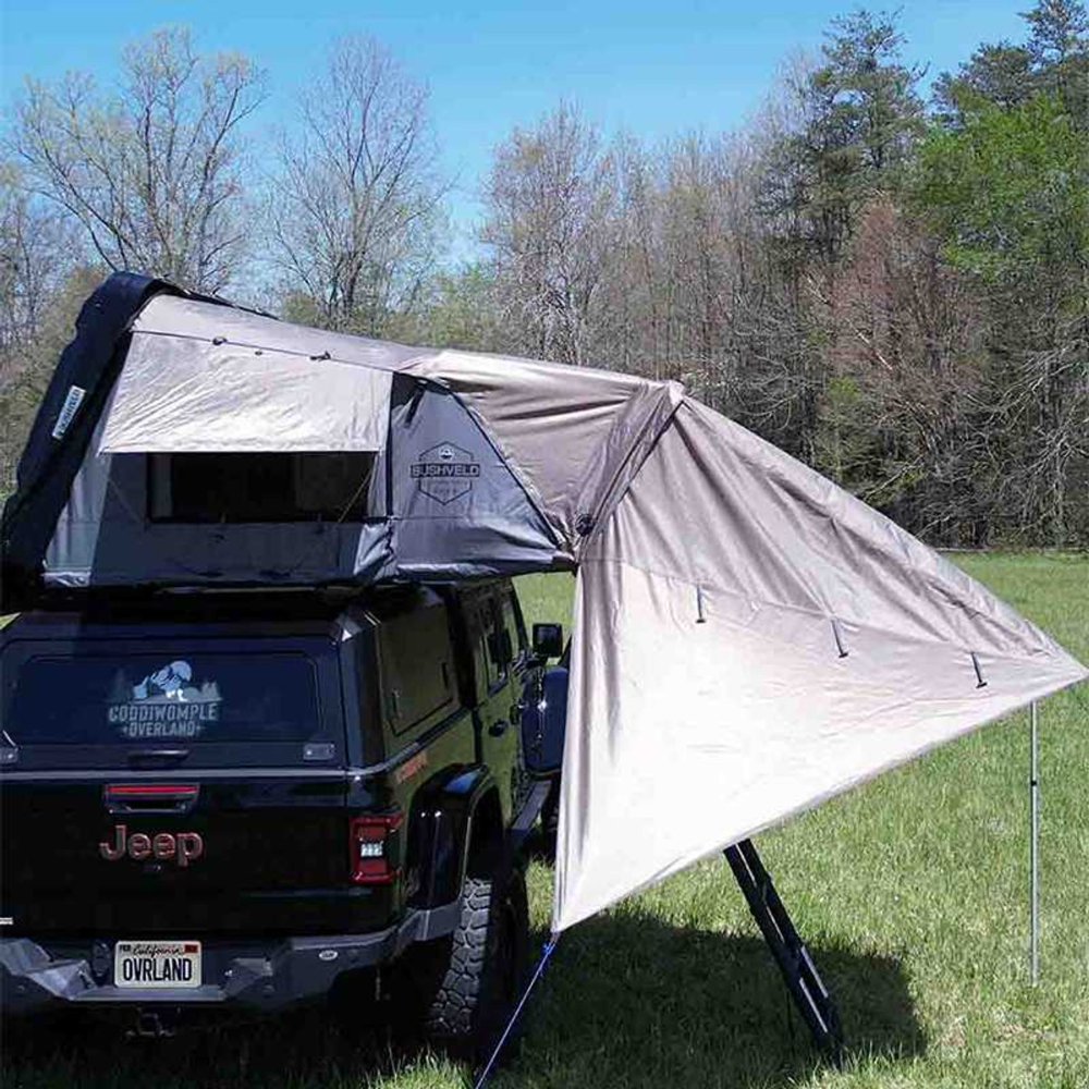 OVS HD Bushveld II Hard Shell Roof Top Tent Awning