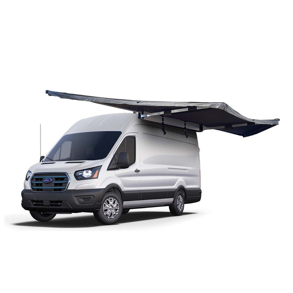Overland Vehicle Systems
HD Nomadic 180 Degree Awning with Bracket Kit for Mid - High Roofline Vans 1