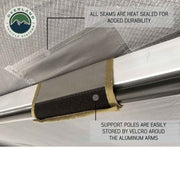 Overland Vehicle Systems
HD Nomadic 180 Degree Awning with Bracket Kit for Mid - High Roofline Vans 8