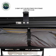 Overland Vehicle Systems HD Nomadic 180 LTE Awning - Dark Grey with Black Travel Cover Universal