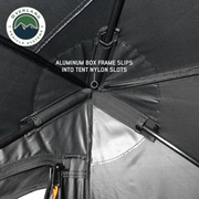 Overland Vehicle Systems Hubcentric Ground Tent - Black Body & Grey Rainfly