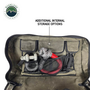Overland Vehicle Systems Large Recovery Bag with Handle Straps - #16 Waxed Canvas Storage