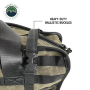 Overland Vehicle Systems Large Recovery Bag with Handle Straps - #16 Waxed Canvas Storage