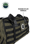 Overland Vehicle Systems Large Recovery Bag with Handle Straps - #16 Waxed Canvas Storage