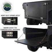 Overland Vehicle Systems Military Style Off Road Trailer With Full Articulating Suspension - back door view