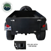 Overland Vehicle Systems Military Style Off Road Trailer With Full Articulating Suspension - hitch tow rating view