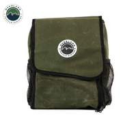 Overland Vehicle Systems Overnight Bag with Handle & Straps - #16 Waxed Canvas Storage