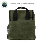 Overland Vehicle Systems Overnight Bag with Handle & Straps - #16 Waxed Canvas Storage