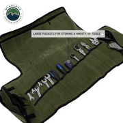 Overland Vehicle Systems Rolled General Tool Storage Bag - #16 Waxed Canvas