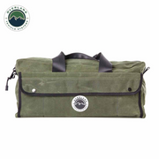 Overland Vehicle Systems Small Duffle Bag with Handle & Straps - #16 Waxed Canvas Storage