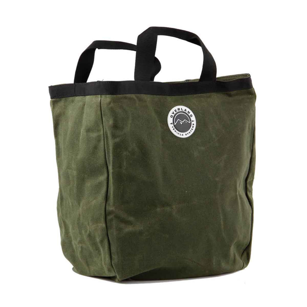 Overland Vehicle Systems Tote Bag - #16 Waxed Canvas Storage