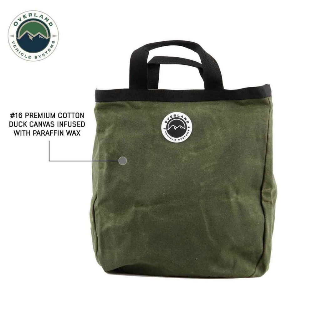 Overland Vehicle Systems Tote Bag - #16 Waxed Canvas Storage