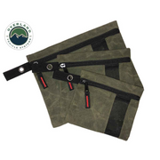 Overland Vehicle Systems Small Size 3-Bag Set of Storage Bags - #12 Waxed Canvas