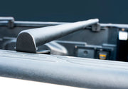 Image showing the zoomed view of the overland flat bed bars for toyota tacoma