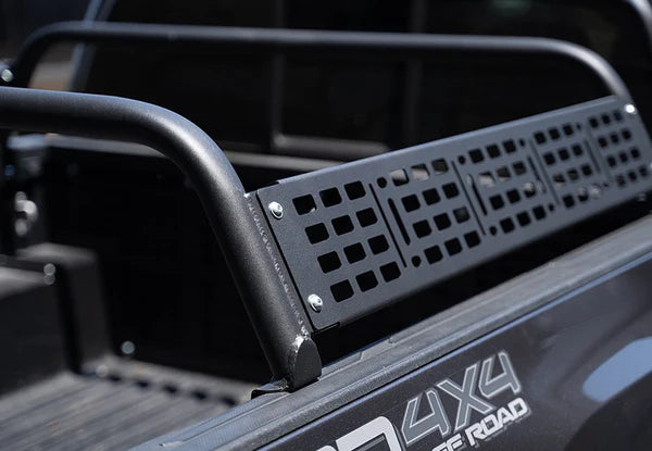Cali Raised LED Overland Bed Bars For Toyota Tacoma 11'' with Molle Panel