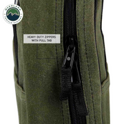 Overland Vehicle Systems Jumper Cable Storage Bag - #16 Waxed Canvas