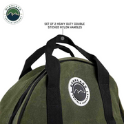 Overland Vehicle Systems Jumper Cable Storage Bag - #16 Waxed Canvas