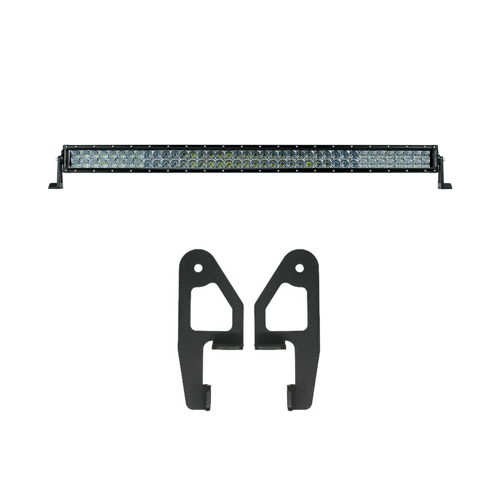 Premium Roof Rack Front Light Bar Kit for 2005-2023 Toyota Tacoma