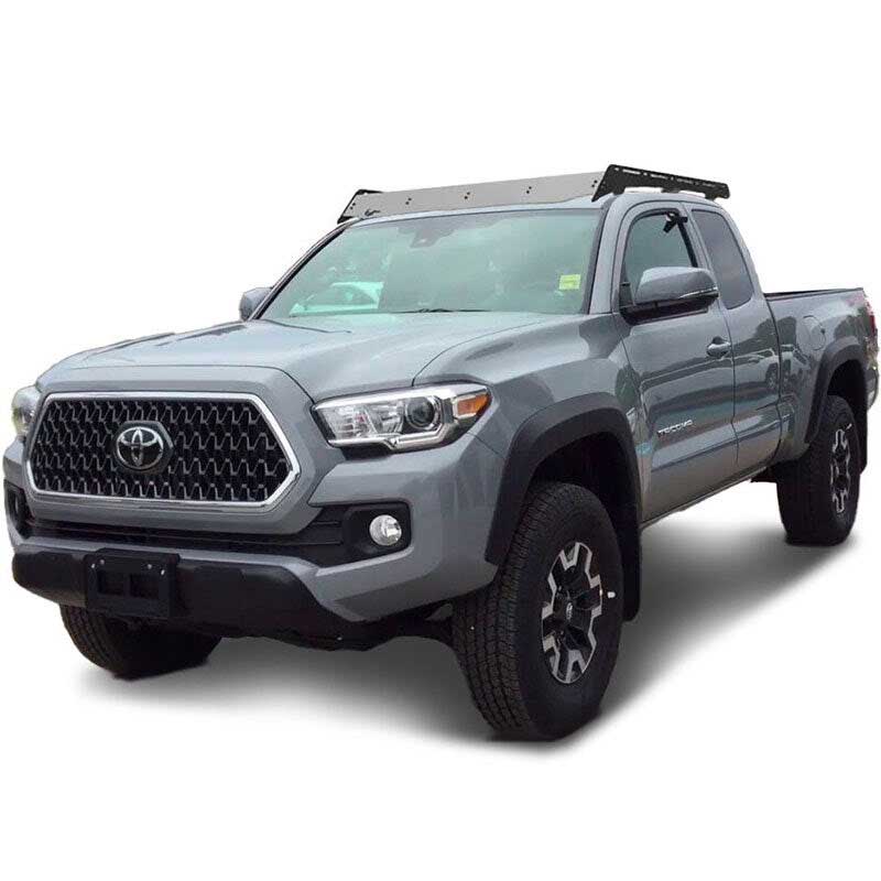 Prinsu Roof Rack for Tacoma 2nd/3rd Gen on grey Tacoma