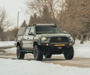tacoma prinsu roof rack with light bar